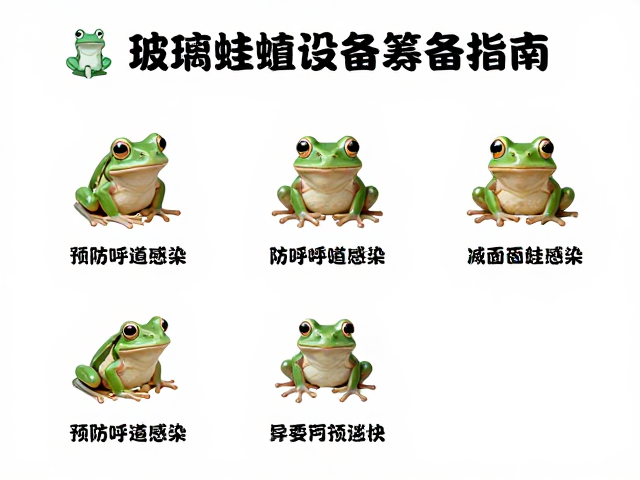 玻璃蛙养殖设备筹备指南,如何预防呼吸道感染