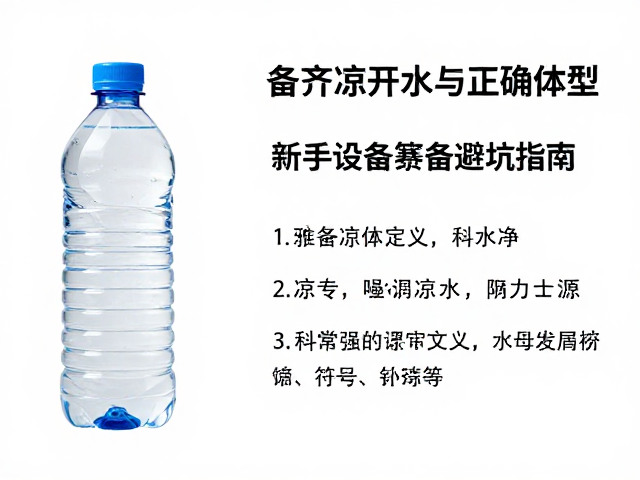 备齐凉开水与正确体型,新手设备筹备避坑指南