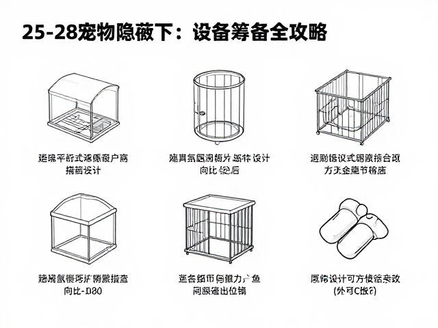 25-28℃恒温下如何制作宠物隐蔽所?设备筹备全攻略