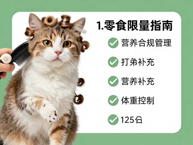 猫咪梳毛防打卷、剪指甲与零食限量指南