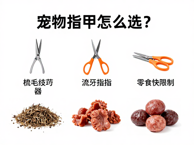 宠物指甲剪怎么选?梳毛技巧与零食适量限制全攻略