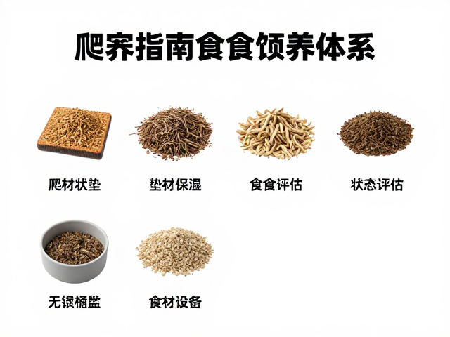 爬宠饲养指南，垫材保湿与食欲状态评估，设备筹备全解析
