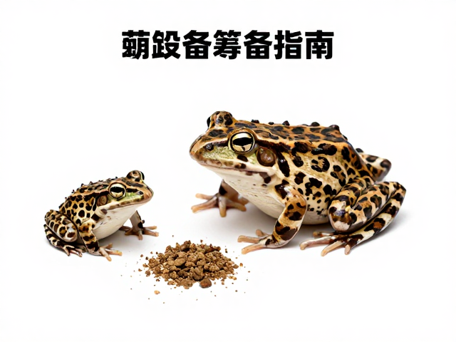 豹纹蛙饲养设备筹备指南,如何科学避免积水防霉变