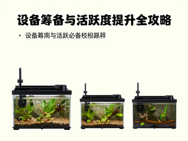红眼角蛙饲养指南,设备筹备与活跃度提升全攻略