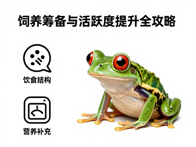 红眼角蛙饲养指南,设备筹备与活跃度提升全攻略