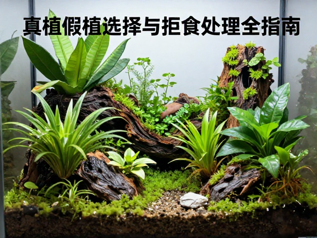 微景观造景避坑,设备筹备、真植假植选择与拒食处理全指南