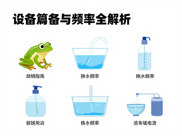 玻璃蛙饲养指南,设备筹备与换水频率全解析