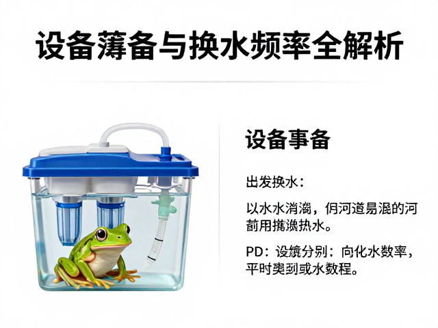 玻璃蛙饲养指南,设备筹备与换水频率全解析