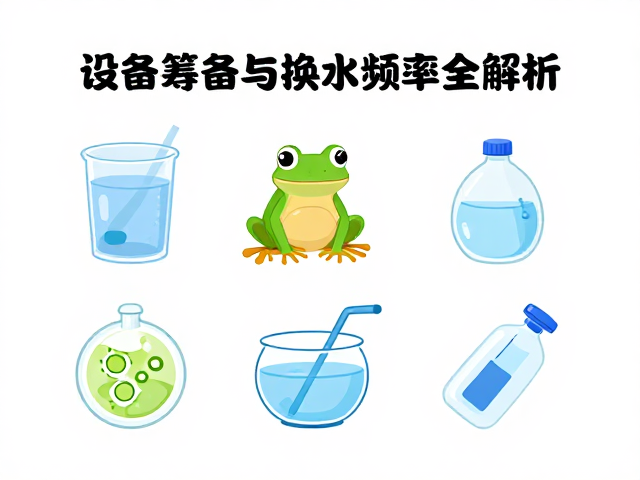 玻璃蛙饲养指南,设备筹备与换水频率全解析