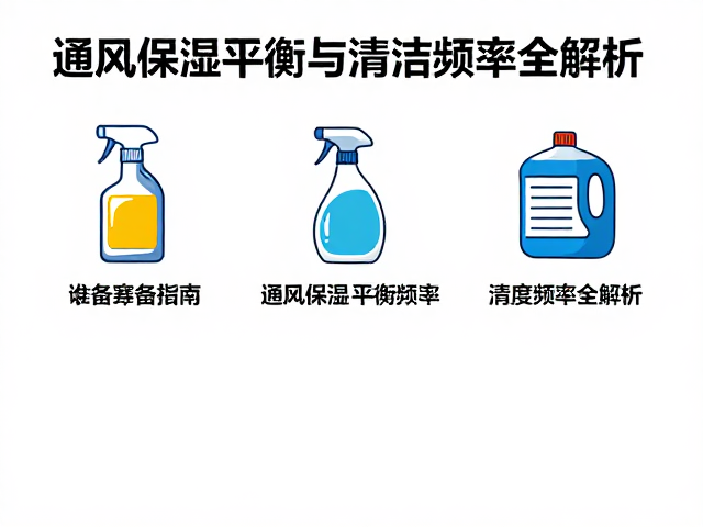 设备筹备指南，通风保湿平衡与清洁频率全解析