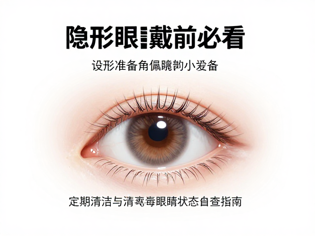 隐形眼镜佩戴前必看，设备筹备、定期清洁与眼部状态自查指南