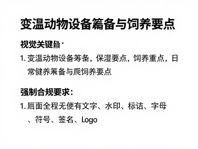 爬宠垫材保湿技巧,变温动物设备筹备与饲养要点