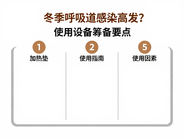 冬季呼吸道感染高发?加热垫使用指南与设备筹备要点