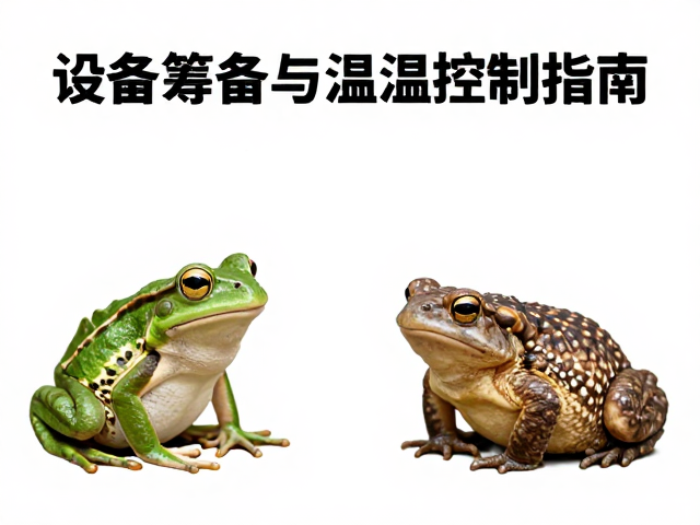 蛙类与蟾蜍区别,设备筹备与温湿度控制指南