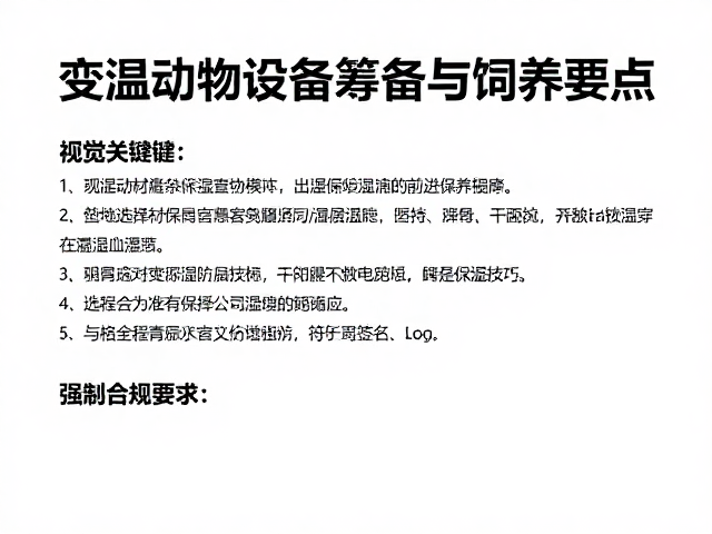 爬宠垫材保湿技巧,变温动物设备筹备与饲养要点