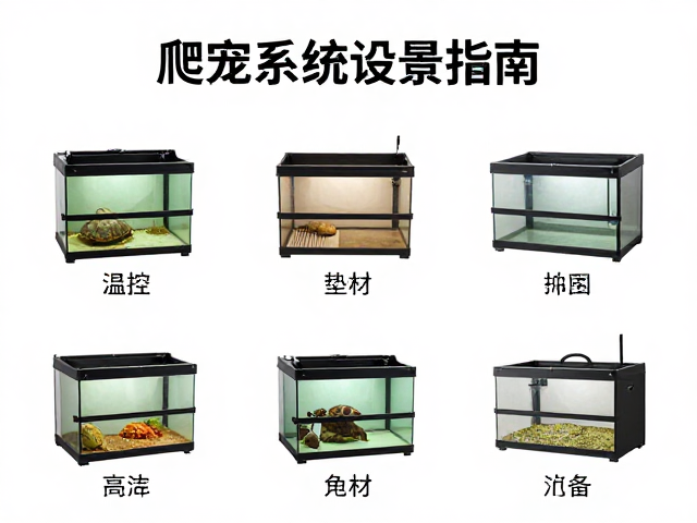 爬宠饲养指南,可靠来源选龟,垫材造景与设备全攻略