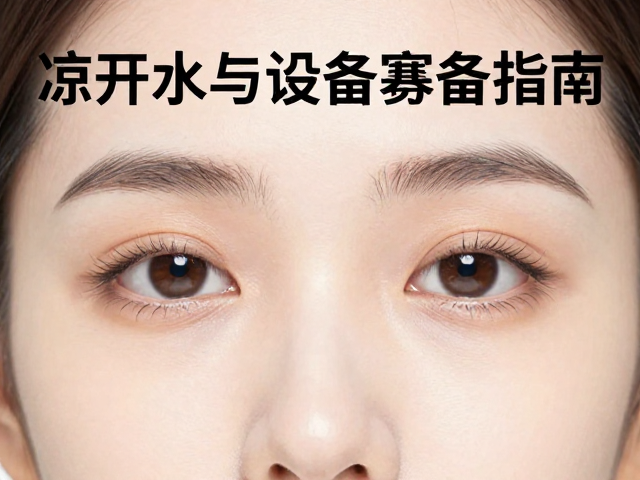 眼部状态不佳?凉开水与设备筹备指南