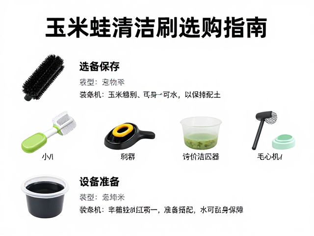 角蛙饲养必备,玉米蛙清洁刷选购指南与设备筹备清单