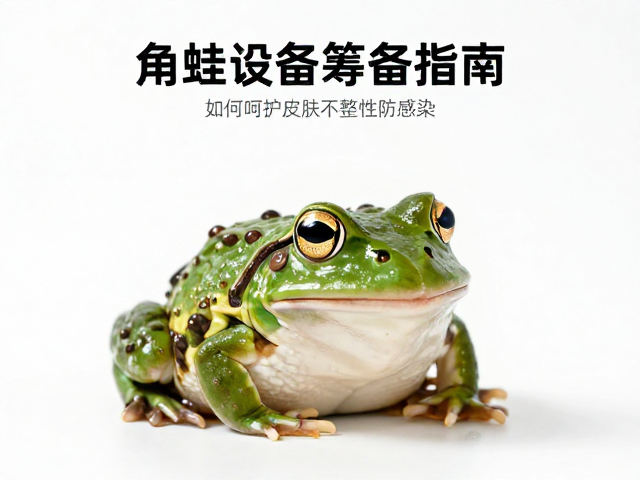 角蛙饲养设备筹备指南,如何呵护皮肤完整性防感染