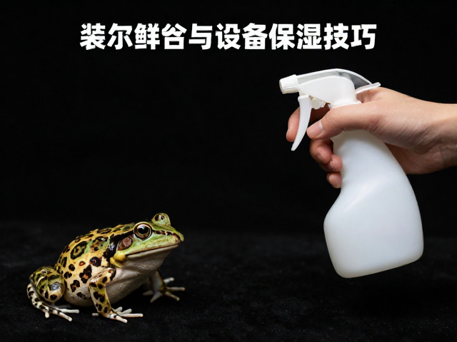 豹纹蛙饲养设备筹备指南,专用喷壶选购与日常保湿技巧