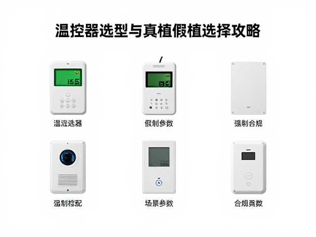 植物墙设备筹备指南,温控器选型与真植假植选择攻略