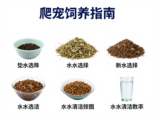 爬宠饲养指南，设备筹备、垫材选择与水质清洁频率全解析