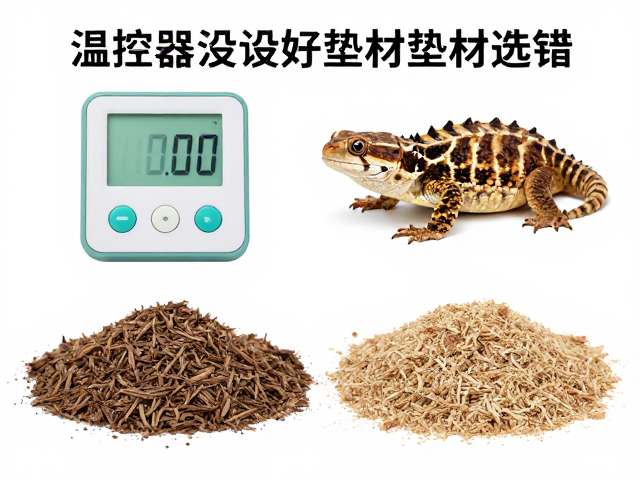 爬宠饲养避坑,温控器没设好、垫材选错,设备再贵也白搭