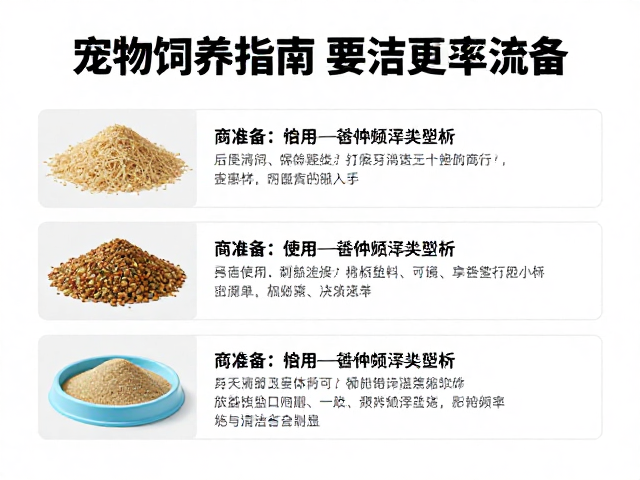 宠物饲养指南,设备筹备、清洁频率与垫材更换全解析