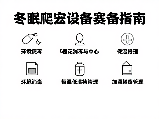 冬眠爬宠设备筹备、环境消毒与加温管理全攻略
