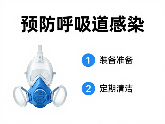 预防呼吸道感染，设备筹备与定期清洁指南