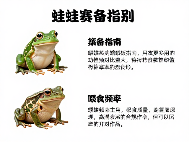 蛙与蟾蜍区别，设备筹备指南，喂食频率与用量详解
