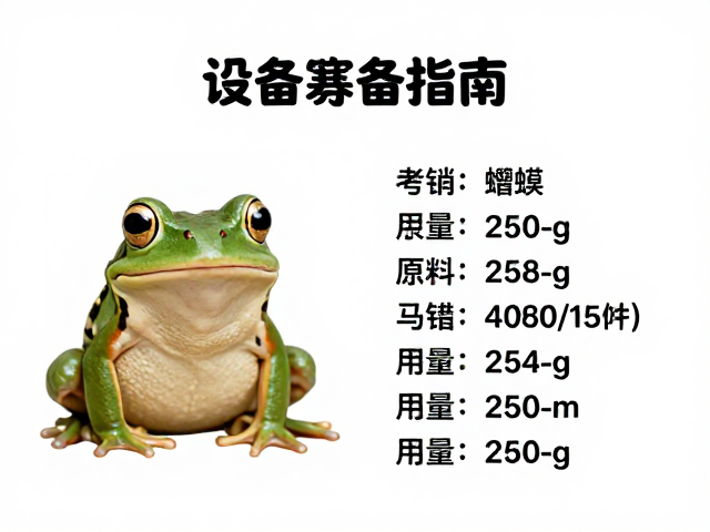 蛙与蟾蜍区别，设备筹备指南，喂食频率与用量详解