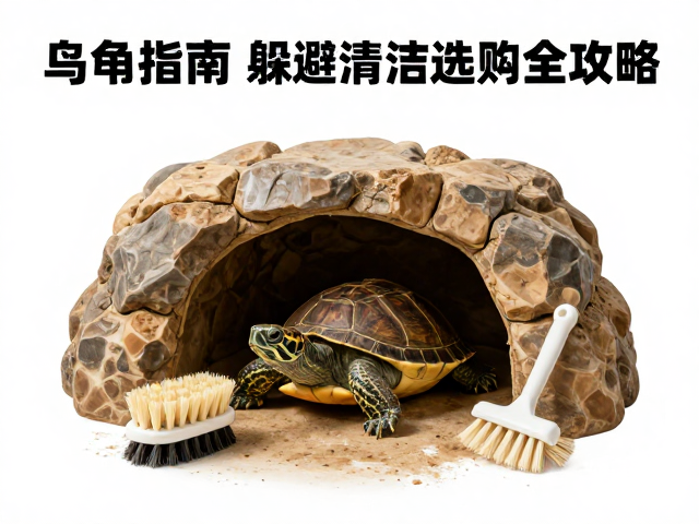 乌龟饲养指南，躲避穴设置与清洁刷选购全攻略