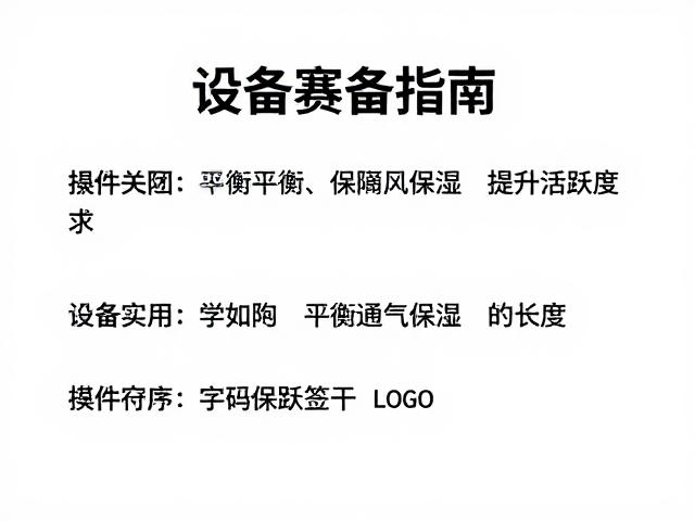 设备筹备指南，平衡通风保湿，提升活跃度