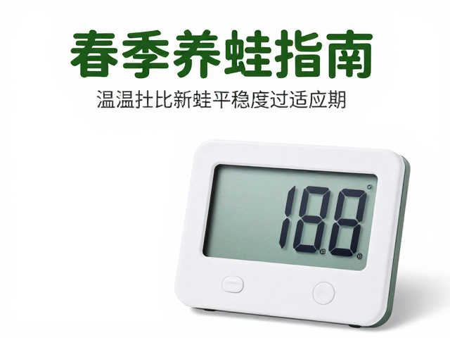 春季养蛙指南,温湿度计调控助新蛙平稳度过适应期