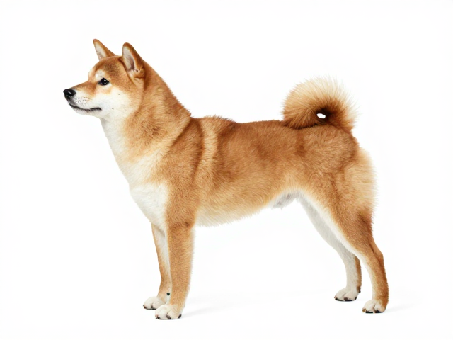日本犬保护协会认证,日系柴犬品相解析,身长与身高比例适中
