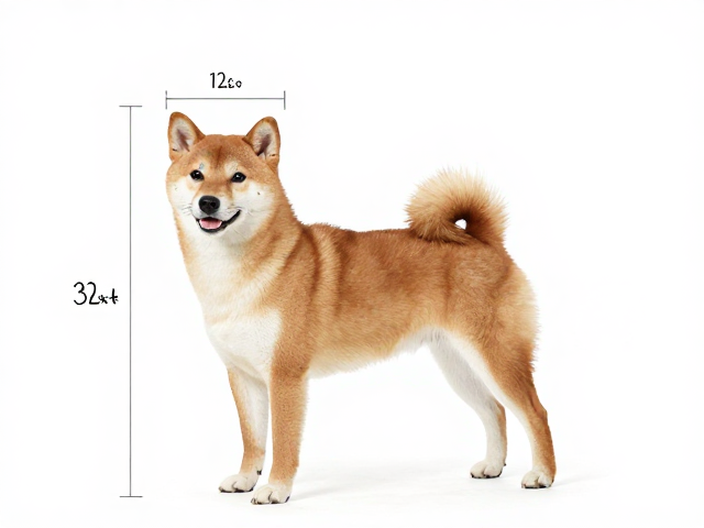 日本犬保护协会认证,日系柴犬品相解析,身长与身高比例适中