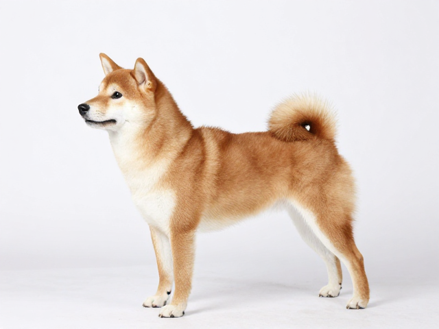 日本犬保护协会认证,日系柴犬品相解析,身长与身高比例适中