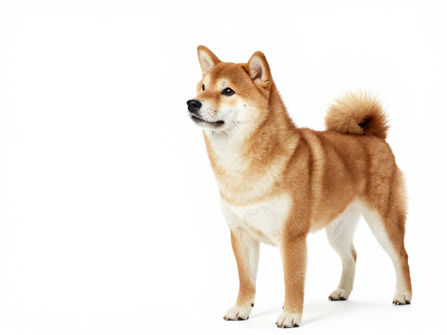 日系柴犬品相解析,吻部短粗有力,选粮要高质量