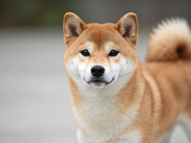 日系柴犬品相好鼻镜黑?每日适量运动是关键