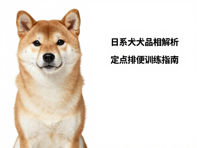 日系柴犬品相解析,三角深邃眼与定点排便训练指南