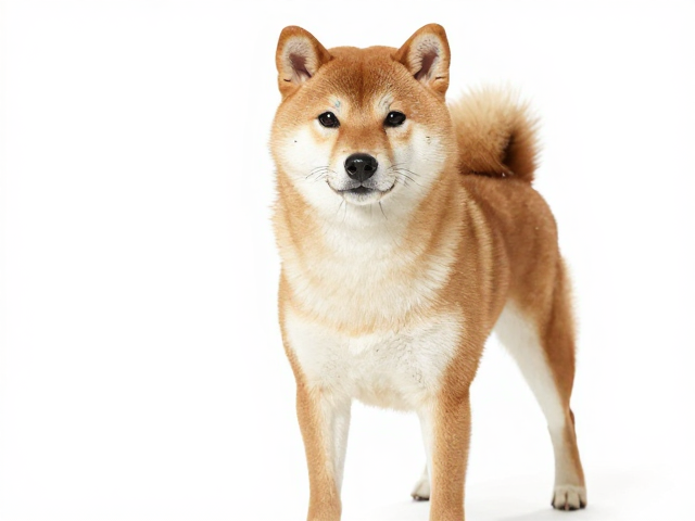 日系柴犬品相解析,胸部深邃宽广,口吻与头盖骨比例协调