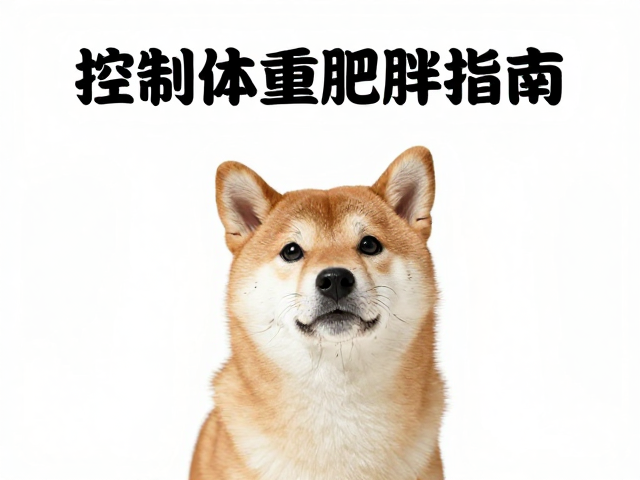 日系柴犬品相，吻部短粗有力，控制体重防肥胖指南