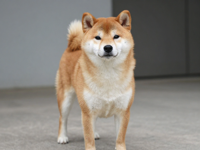 日系柴犬品相解析,胸部深邃宽广,忠诚亲近主人的理想伴侣