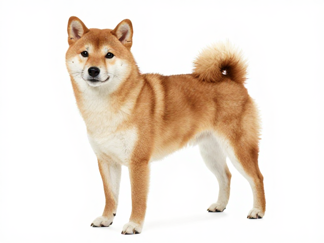 日系柴犬品相指南,尾毛蓬松卷曲,警惕膝骨脱臼隐患