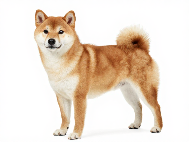 日系柴犬品相指南,尾毛蓬松卷曲,警惕膝骨脱臼隐患