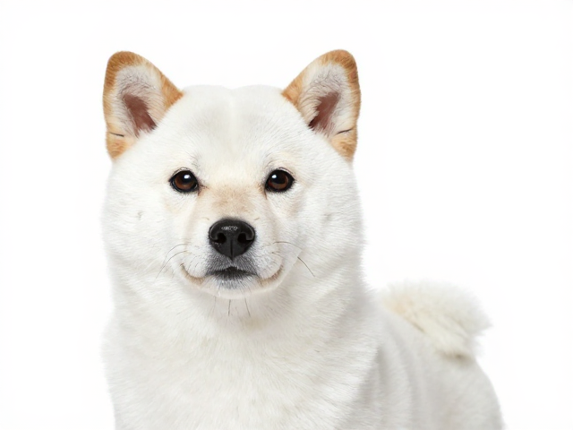 日系柴犬品相解析,深褐色眼色配纯白/浅白毛发,颜值巅峰特征详解