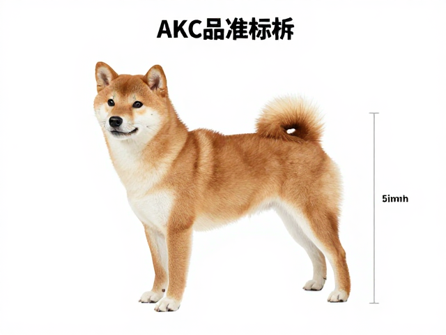 AKC标准下的日系柴犬,身长与身高比例适中的品相解析