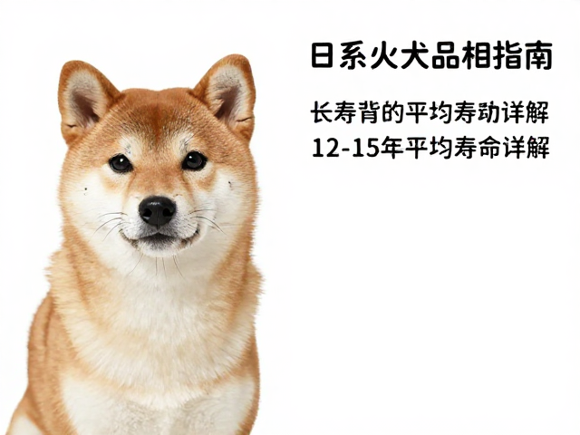 日系柴犬品相指南，鼻镜纯黑特征与12-15年平均寿命详解