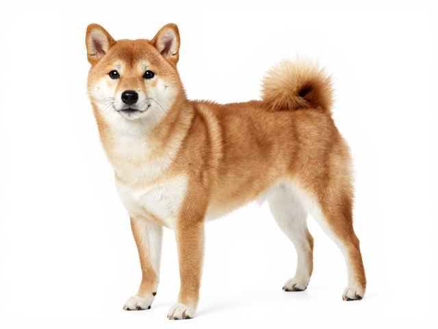 日系柴犬品相,耳位适中分开,警惕髋关节发育不良